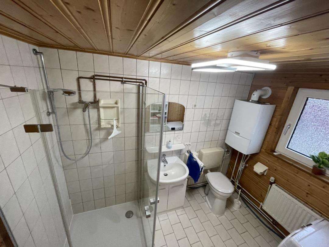 Neu! Das Kleine Rote Hoch-Haus Rechtenfleth Esterno foto
